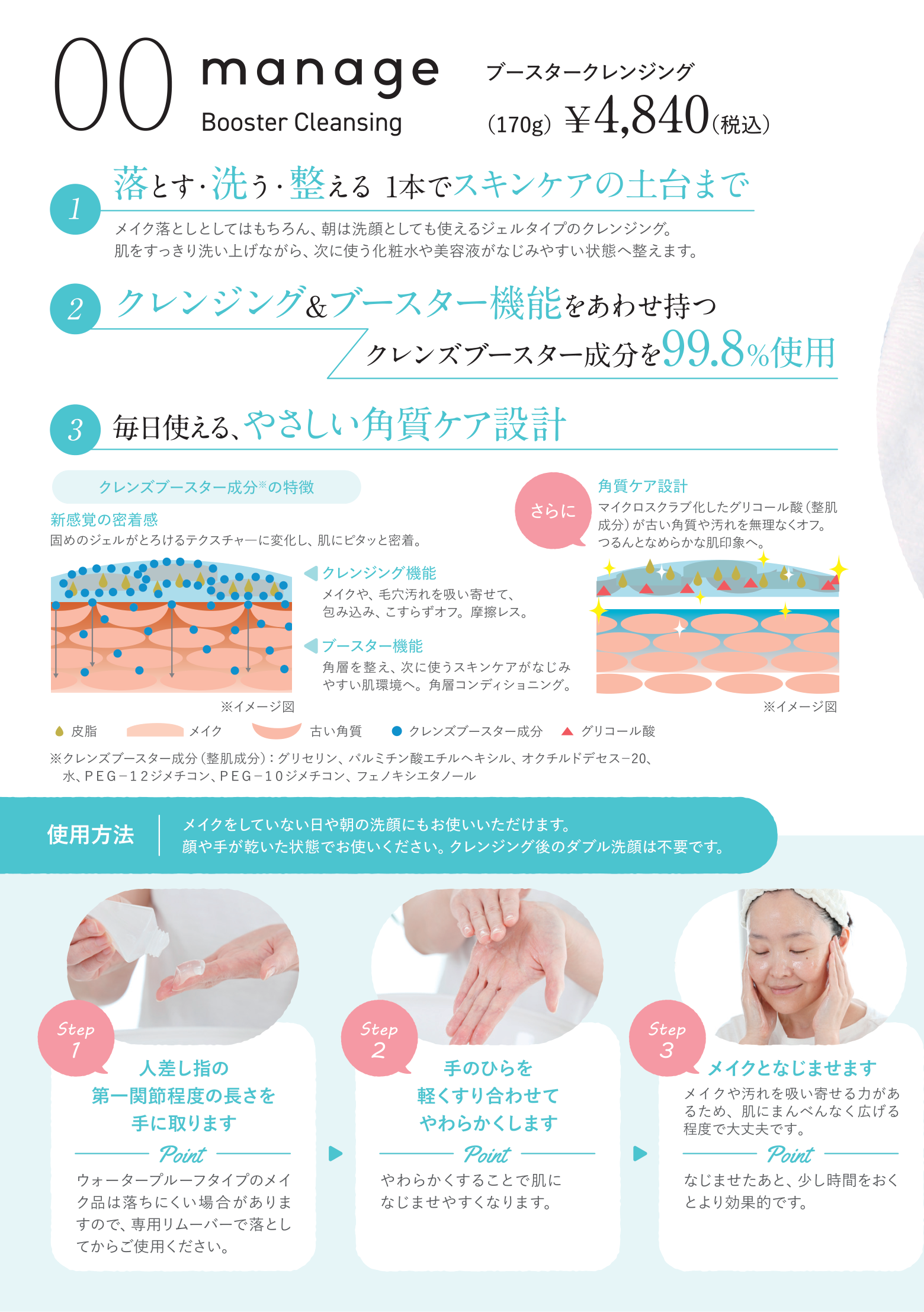manage ブランドブック ページ4